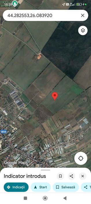 Vand 5000mp teren intravilan Copaceni langa 1 Decembrie