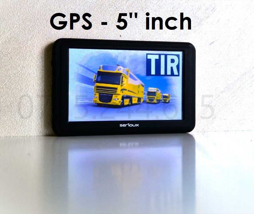 Navigatii GPS SERIOUX 5".pt. Truck,TIR,Camion,Auto. Nou. Garantie