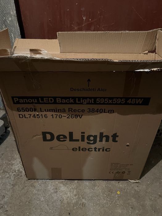 Lampa led Philips si Panou led DeLight