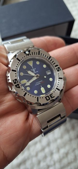 Ceas nou, automatic, mecanism Seiko.