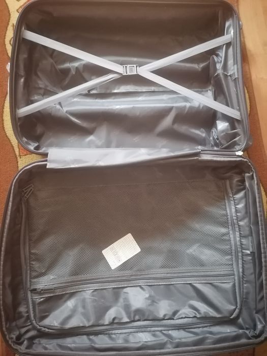 Нови Два броя куфари за багаж голям и среден Grand Ghepard Grafitt Пол