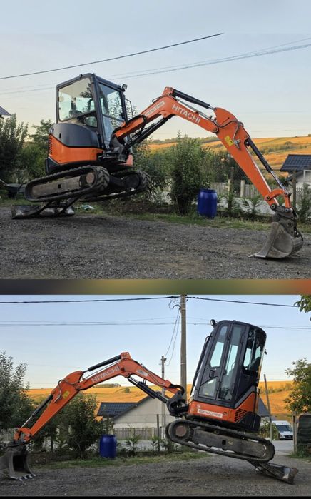 Miniexcavator Fiat Hitachi ZX29U-3 la 3tone cu AC  mini excavator