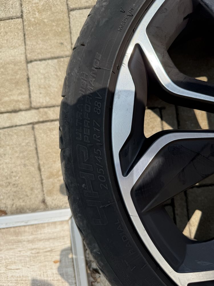 Set jante+anvelope Riken vara 205/45/17