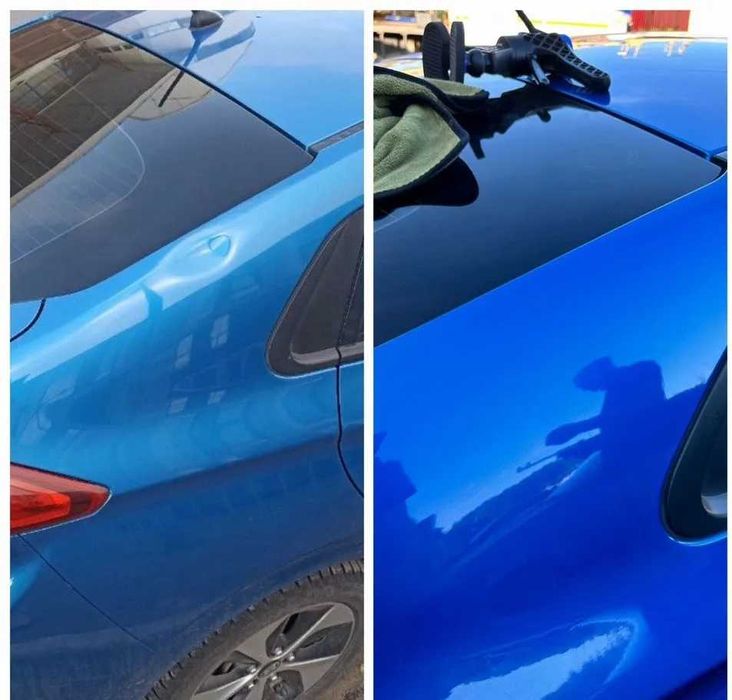 Удаление вмятин без покраски PDR