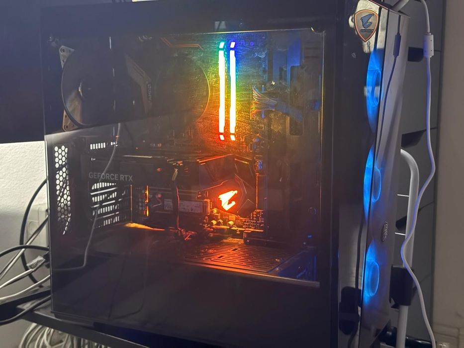 PC Gaming Ryzen 5 3600, RTX 4600TI,  16Gb RAM, SSD 2Tb + SSD 1TB