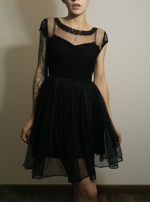 Rochie ocazie, neagra, M