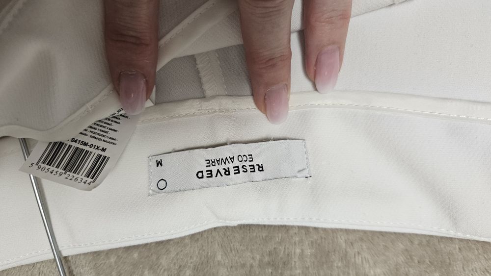 Pantaloni/fusta reserved marinea M