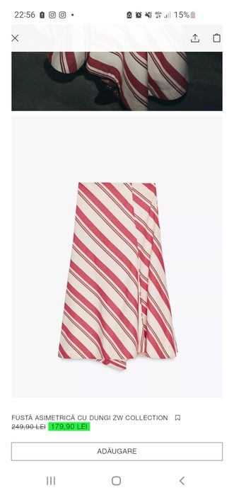 Vând fusta zara.