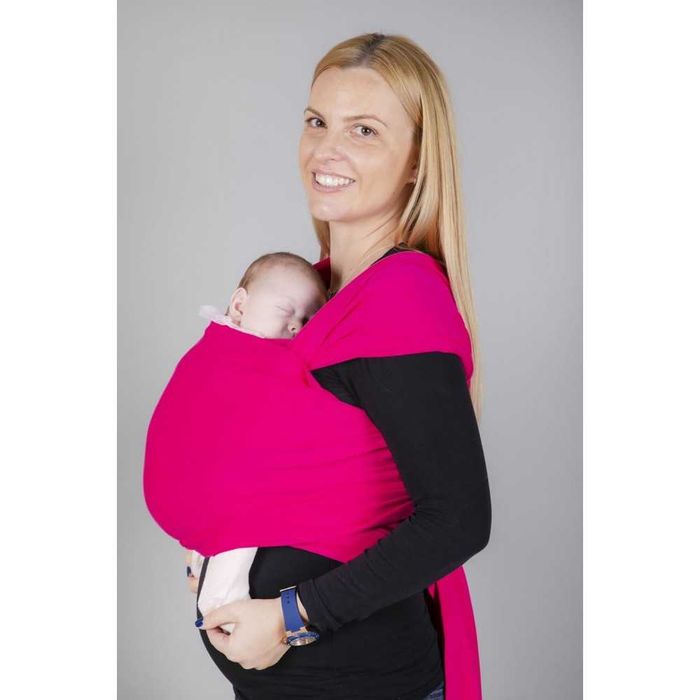 Разпродажба -30% | Еластичен слинг Omniababy | цвят Fuchsia