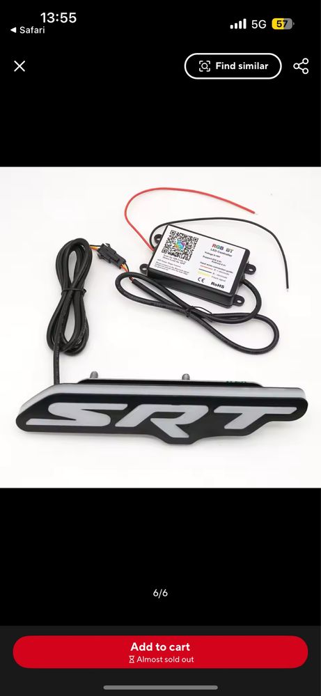 SRT led bar RGB с контролер