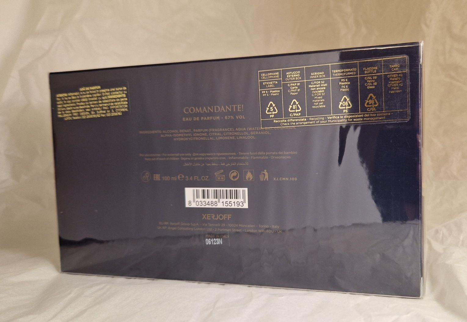 Xerjoff Comandante Eau de Parfum unisex 100 ml