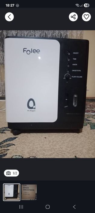 Kislarodniy aparat sotiladi