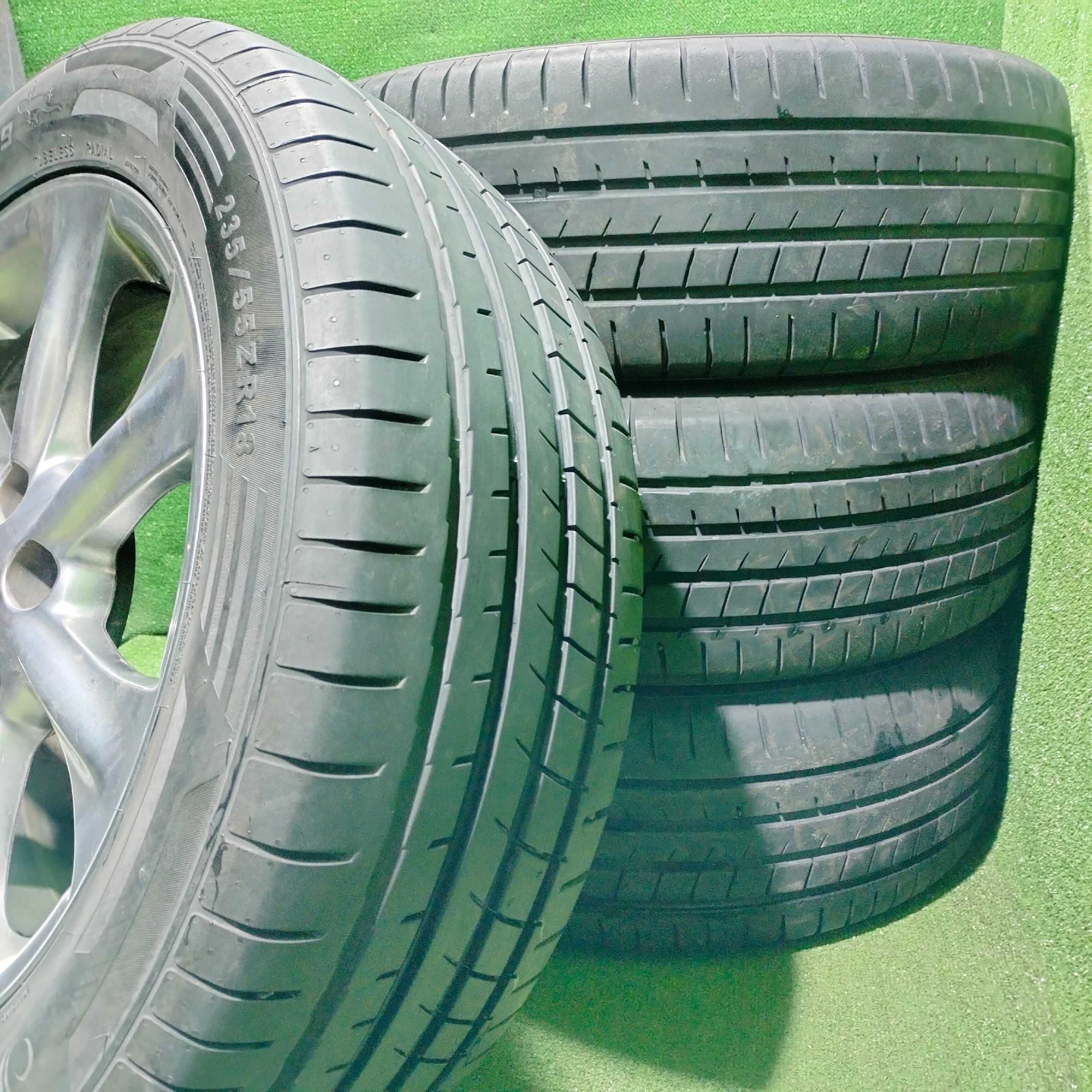 Продам Диски оригинал на RX 350 с шинами Sailun 235/55R18 5/114,3 лето