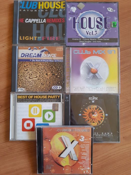 CD -uri muzica house / club