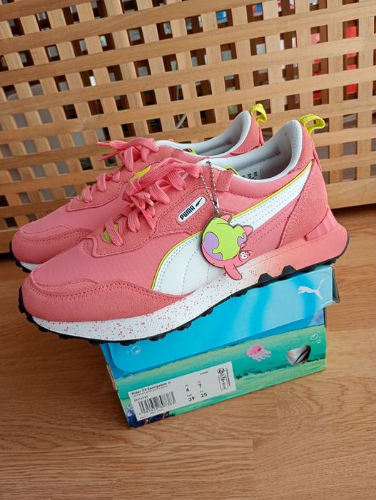 Puma Spongebob Sneakers Yeezy Gucci 37 38 39 Chanel Adidas Roz Pink