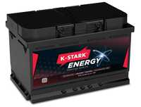 Acumulator AUTO (baterie) K-STARK ENERGY 75 Ah 650A -3 ANI GARANTIE-