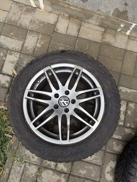 Jante + Cauciucuri iarna 215/60/17 5x112 ET 35 Volkswagen/Audi/Skoda
