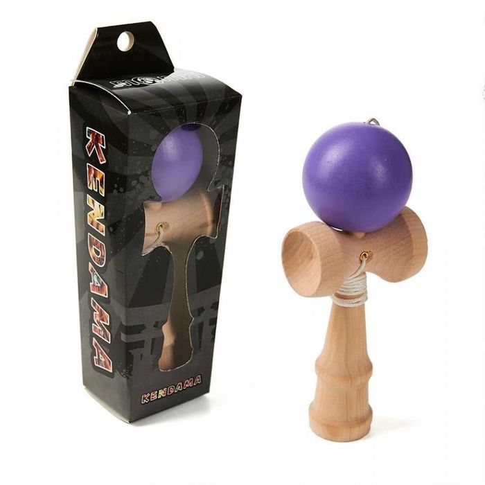 Set 2 Kendama lemn 12cm si 2 covorase masaj