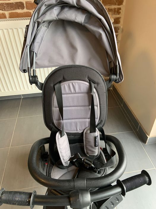 Tricicleta multifunctionala Coccolle Alegra Grey stone 0-4 ani