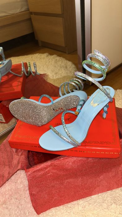 Sandale Rene Caovilla piele naturala pe stoc 38