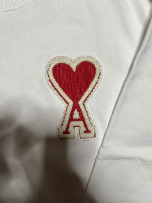 Pulover Ami Paris - Alb