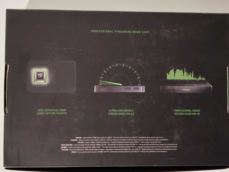 Placa de captura Razer Ripsaw 1080p60 Full HD