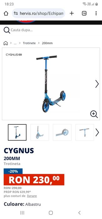 Trotineta cygnus noua