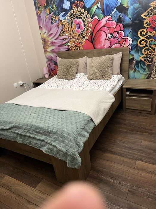 Спалня комплект с гардероб и шкаф