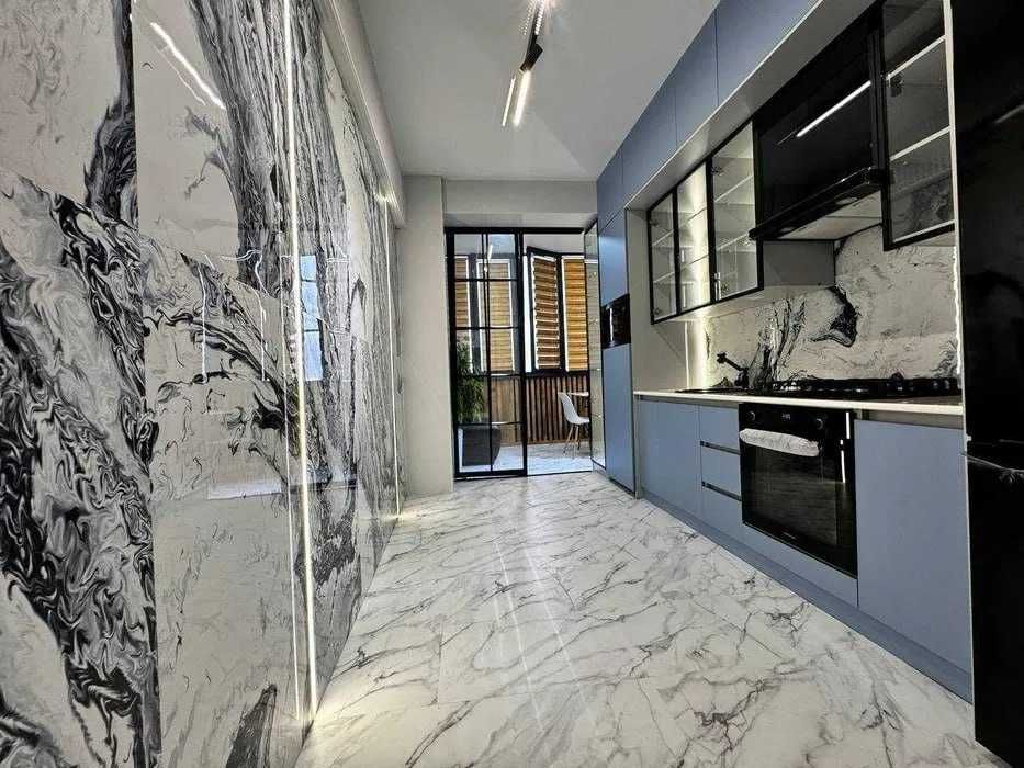 ;Мирабад‼️Karat Stroy 3к квартира 83м2 евро Ресторан La Piola кирпич