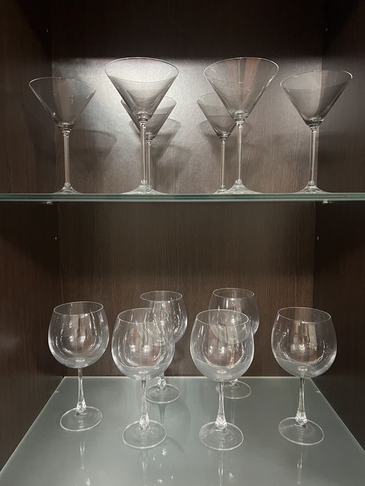 Фужеры под вино и мартини