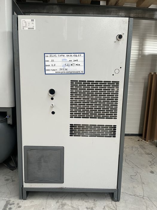 Compresor cu surub Atlas Copco 22 kw
