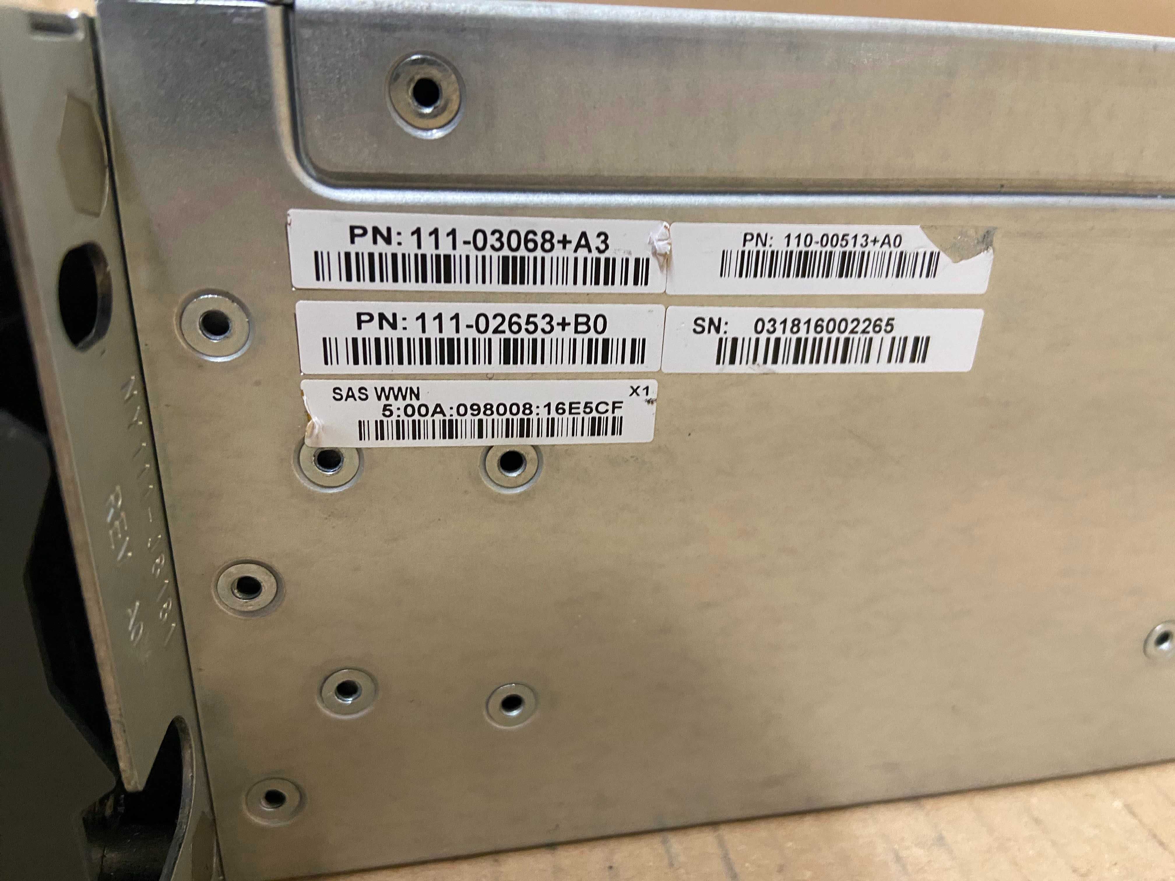 Сторидж NetApp FAS2620 12 x 3.5" SAS SATA, 10GbE iSCSI FC