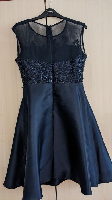 Rochie elegantă,de ocazie bleumarin, mărimea 40
