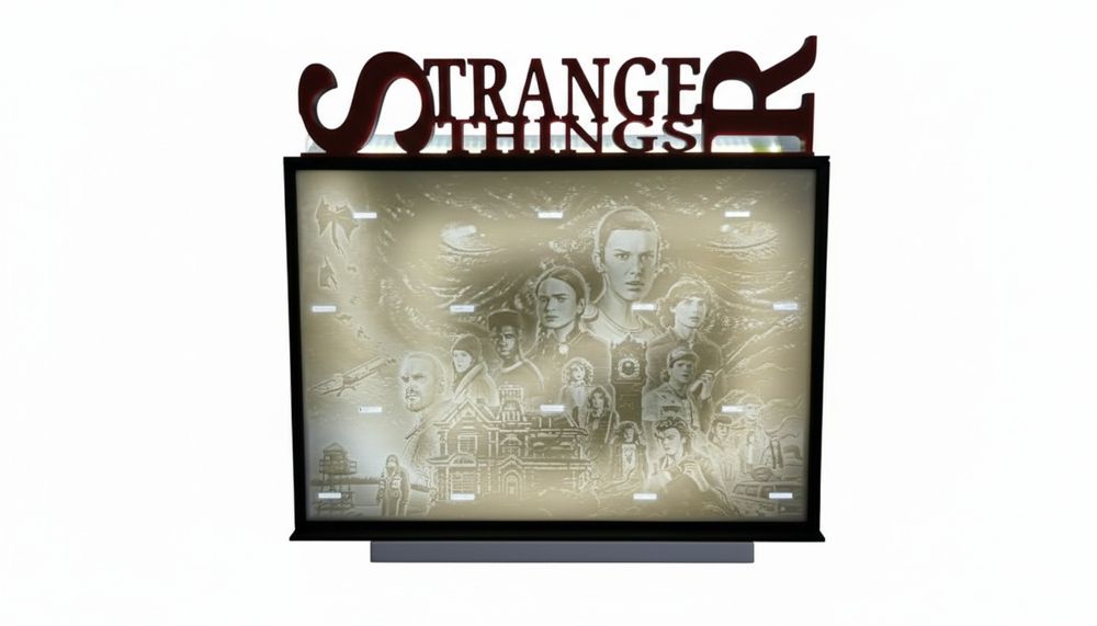 Suport Stranger things pop-funk figurine 3d