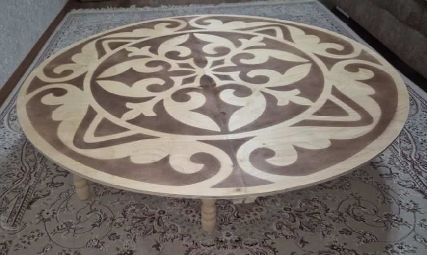 Жер стол-трансформер казахский