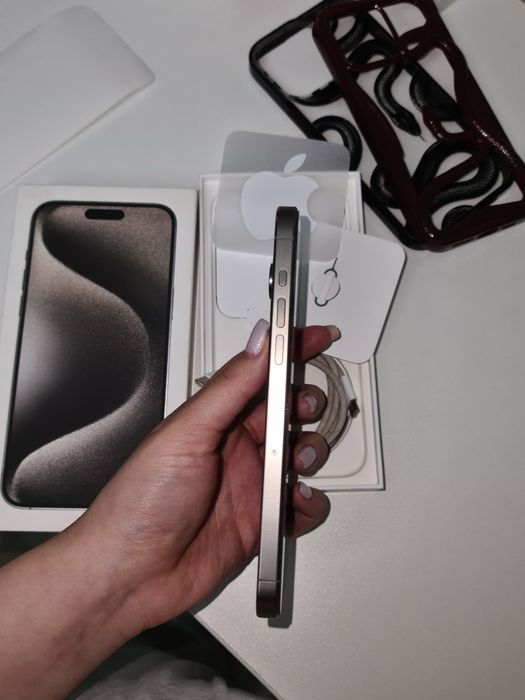 Айфон 15про мах 256гб идеал умуман чизилмаган кирилмаган