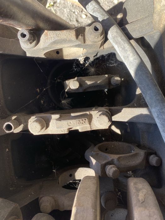 Блок двигателя на Мерседес 190