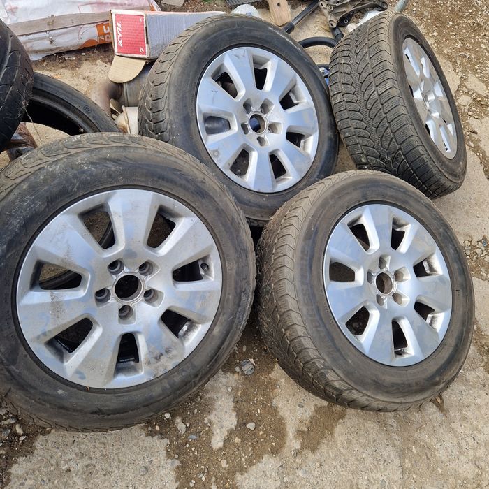 Jante 16" audi a6 c7 a4 a3 5x112 225 60 16" gume iarna 225 60 16"