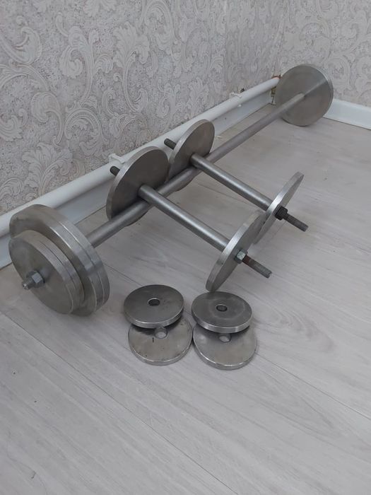Штанга и гантели