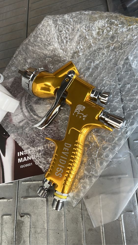 Pistol vopsit profesional auto lac sau vopsea diuza 1.3 nou devilbiss