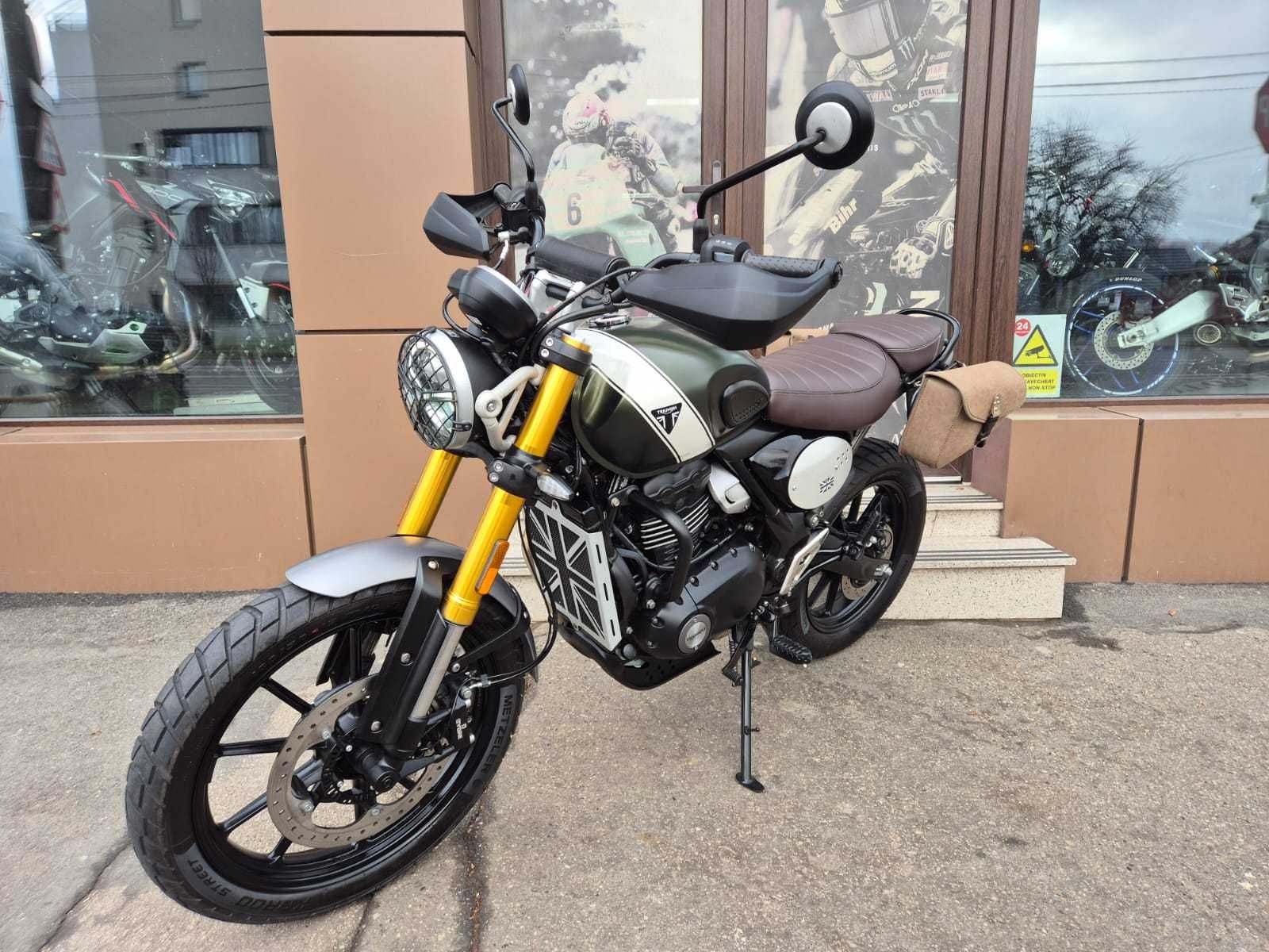 Triumph Scrambler 400X ABS 2024 A2 ~ Garantie internationala ~ Rate ~