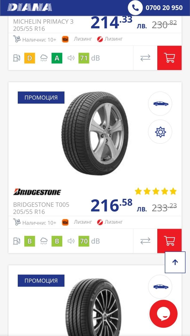 4 бр Bridgestone Turanza T005 205/55/16 91V летни гуми лятни