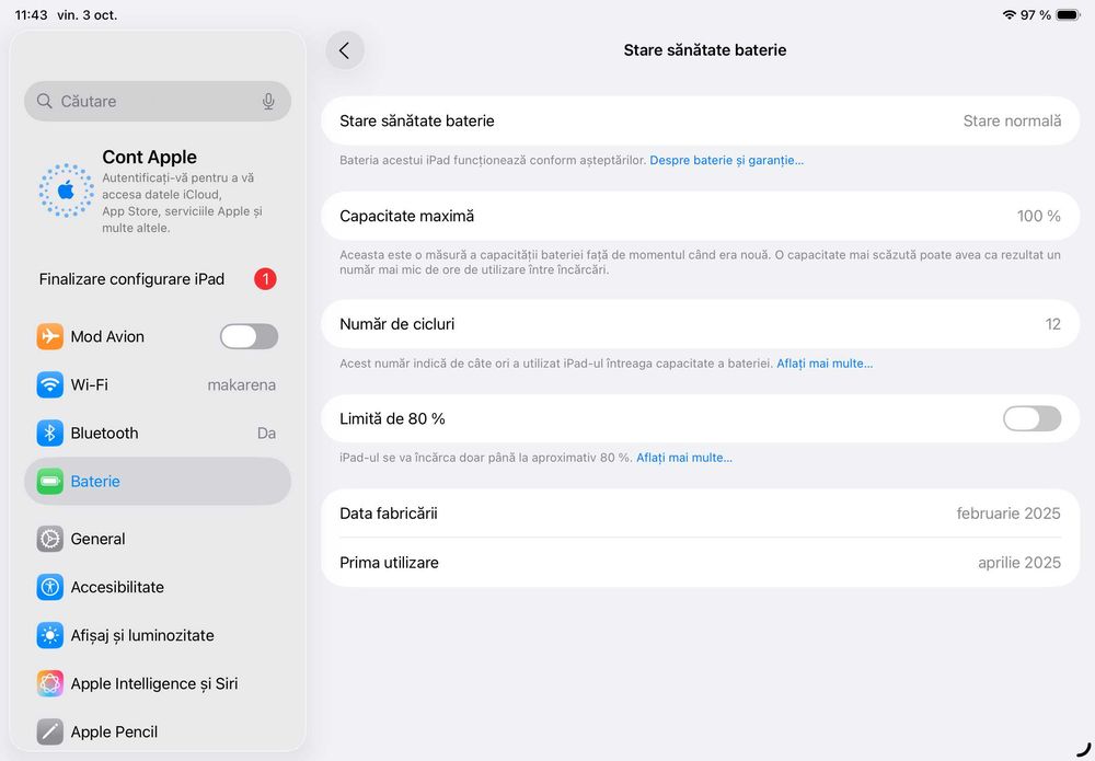 iPad Air 11 M3 2025 128gb Wi-Fi