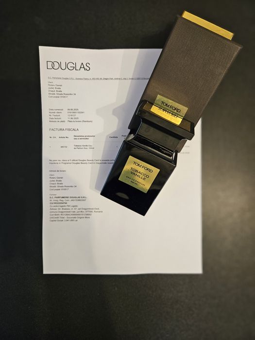 Tom Ford Tobacco Vanille 100ml - Original,  Cadou Lux - Ofertă