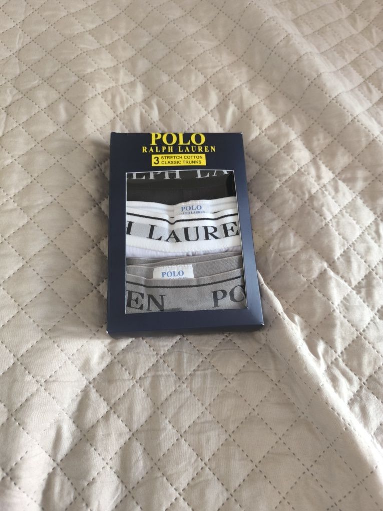 Set 3 perechi de boxeri Polo Ralph Lauren,noi cu eticheta