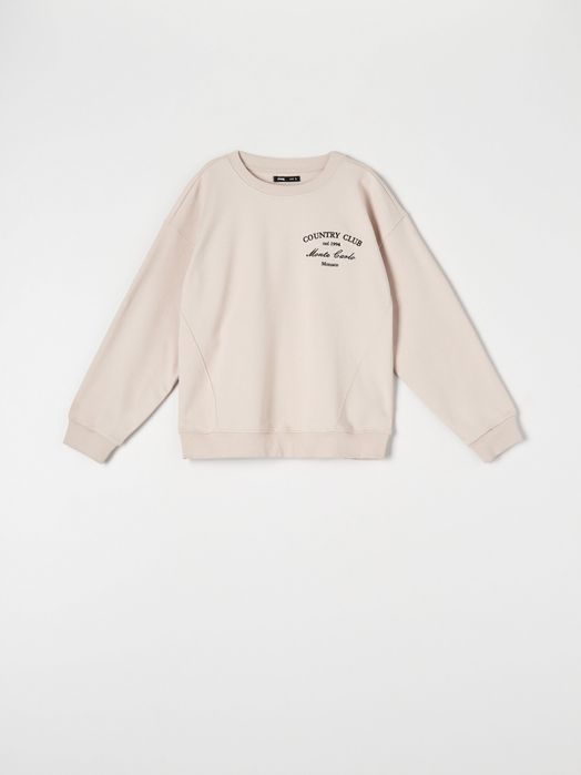 Bluza sport sweatshirt Sinsay