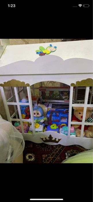 Детское сарпо 5 домиков и 1 обувница