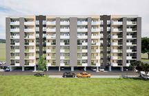 Apartmanet 2 camere nou 36 mp Cu Balcon la Cheie
