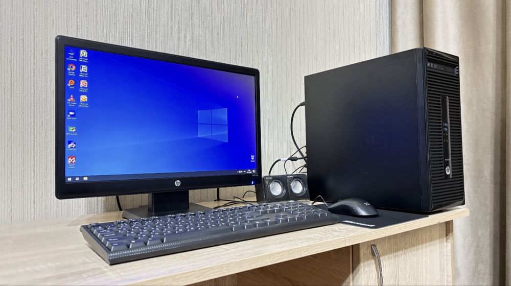 Офисный компьютер Core i5/8GB/SSD/HDD +20 дюймовый монитор/ЦЕНА ЗА ВСЁ