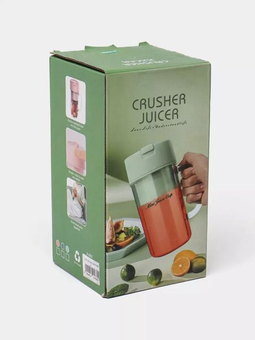 Shisha mini blender, yangi sharbat uchun, 340 ml